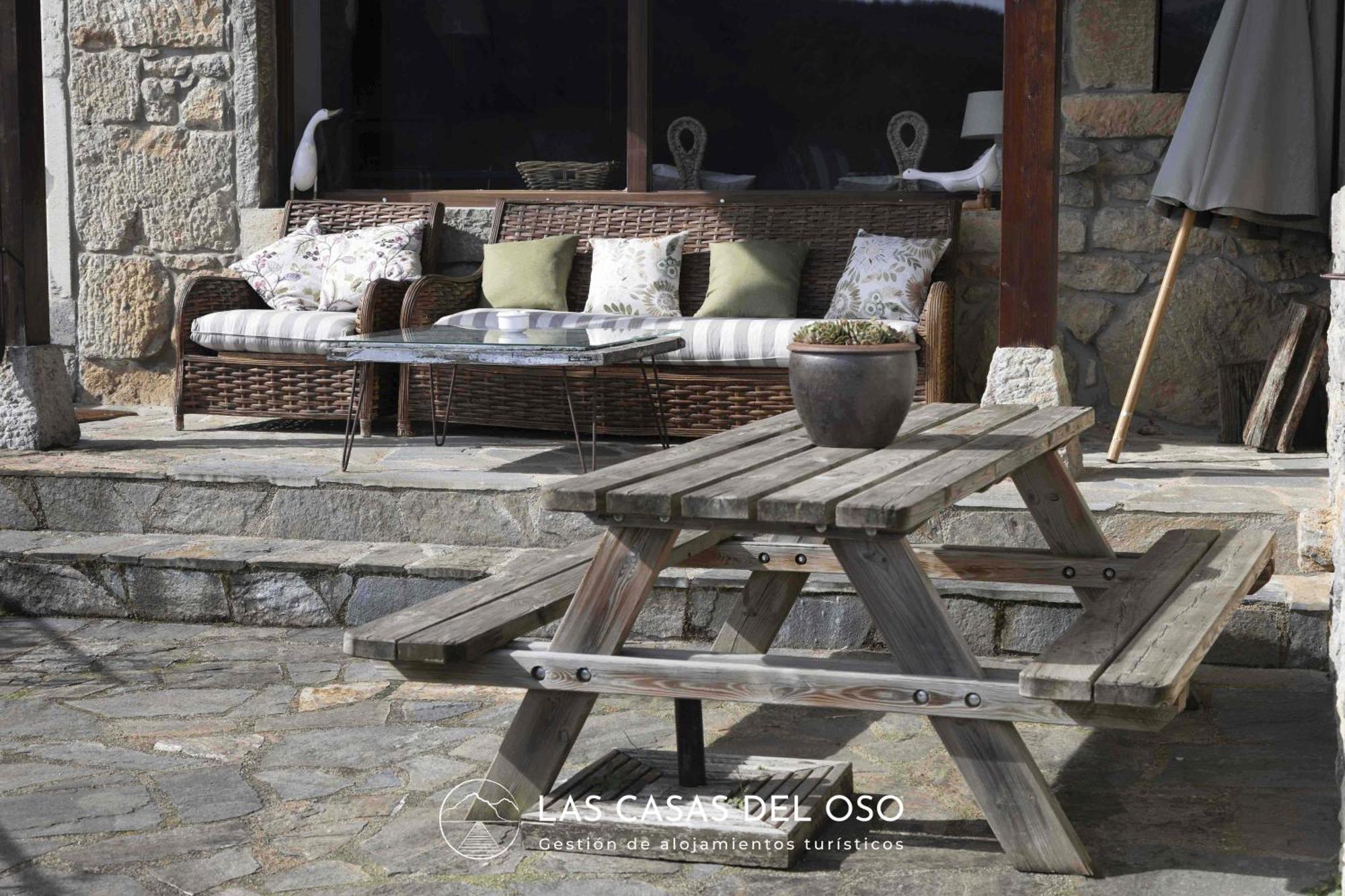 El Mirador De San Trocaya - Las Casas Del Oso Villamarcel Esterno foto