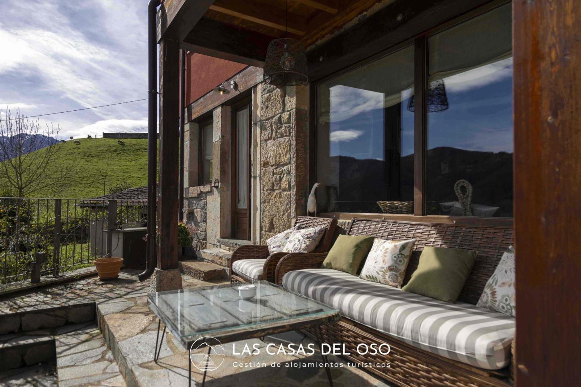 El Mirador De San Trocaya - Las Casas Del Oso Villamarcel Esterno foto