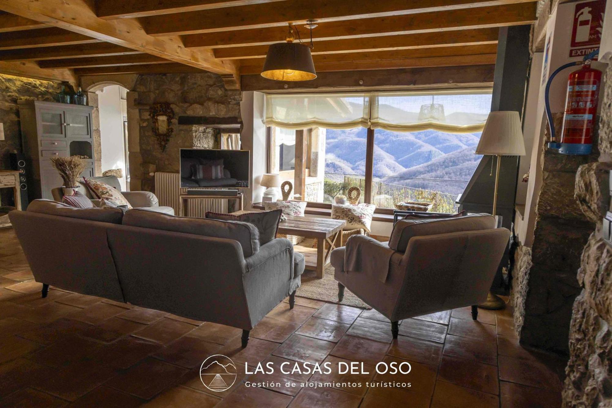 El Mirador De San Trocaya - Las Casas Del Oso Villamarcel Esterno foto