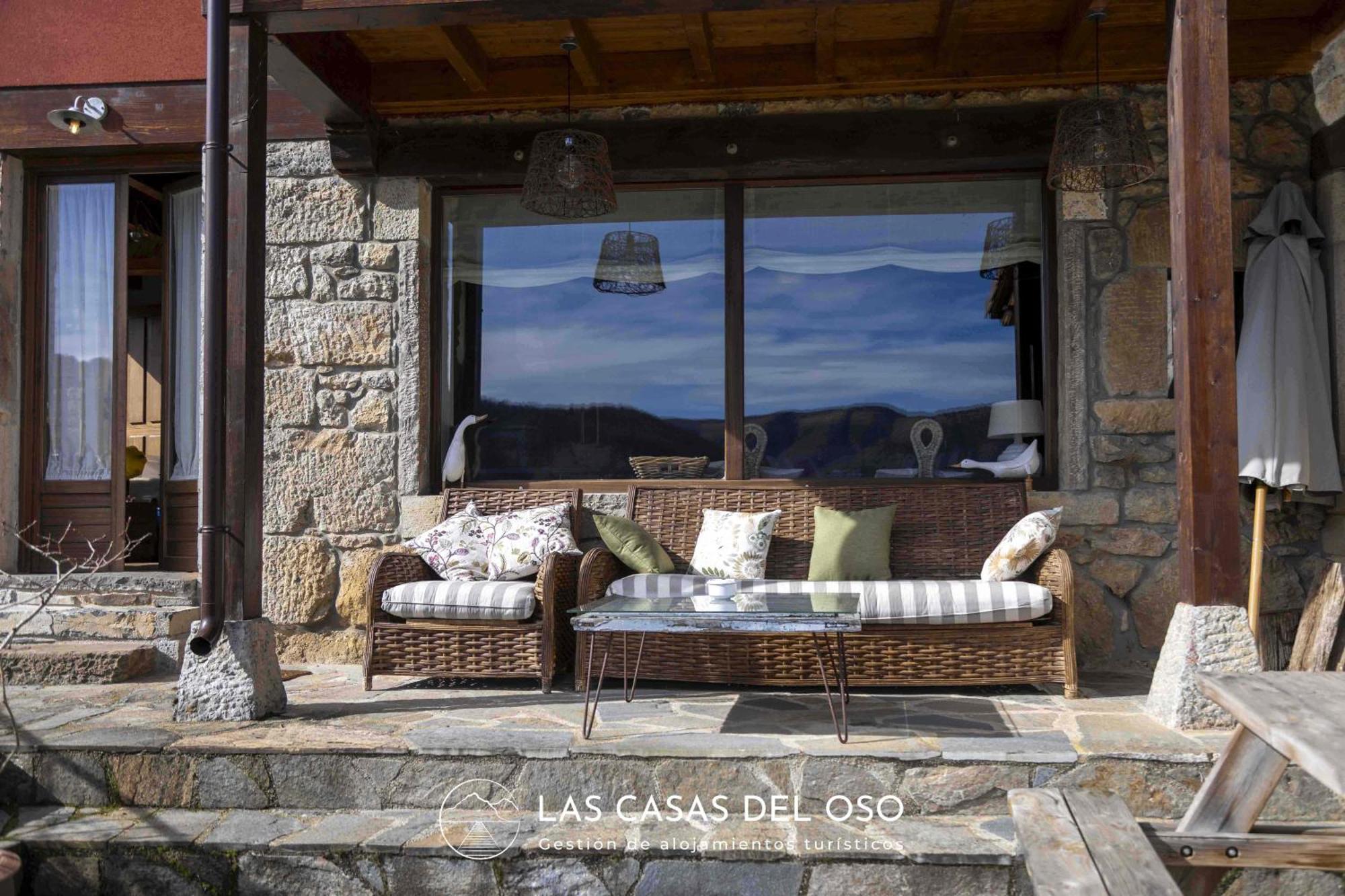 El Mirador De San Trocaya - Las Casas Del Oso Villamarcel Esterno foto