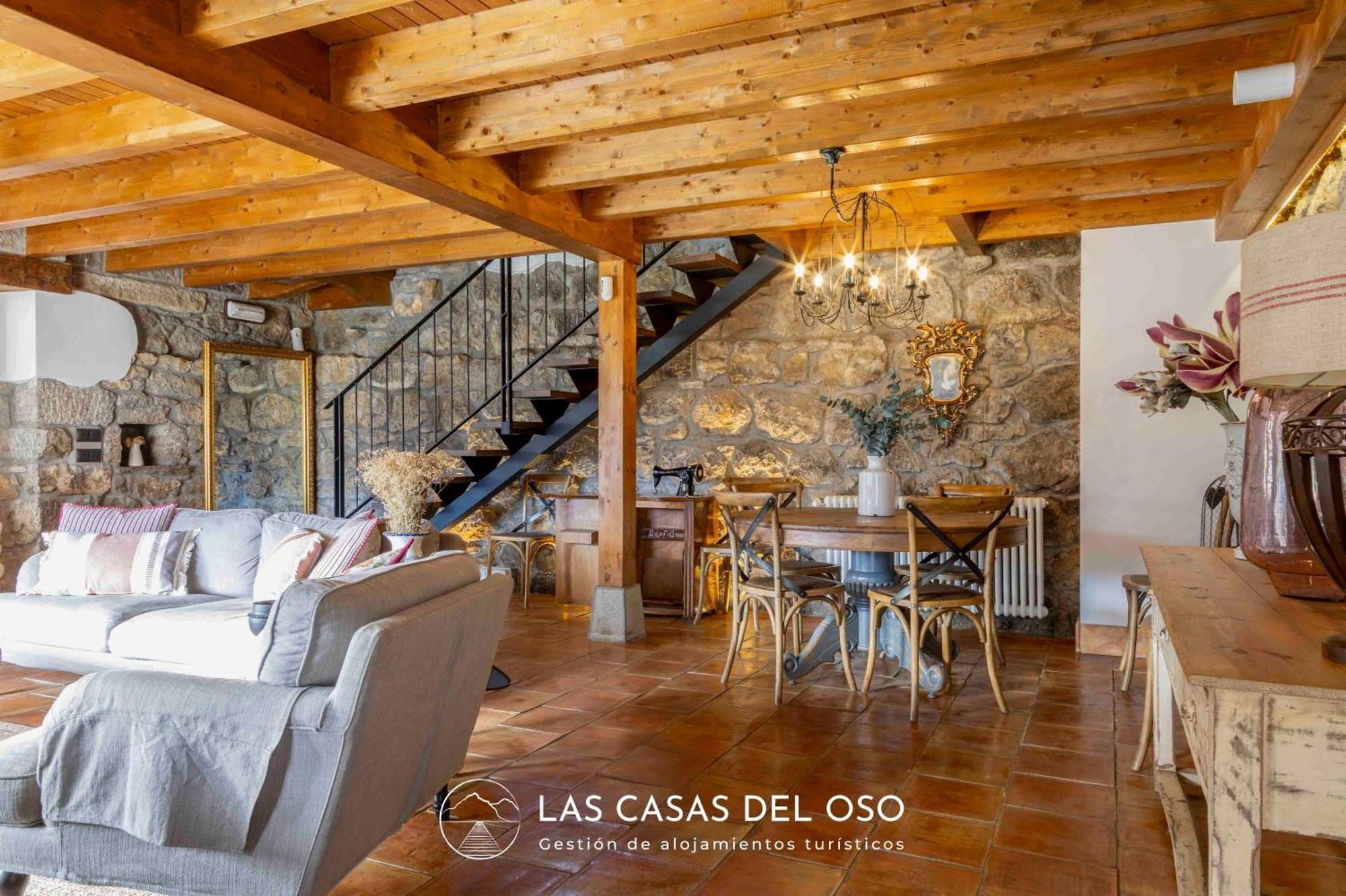 El Mirador De San Trocaya - Las Casas Del Oso Villamarcel Esterno foto