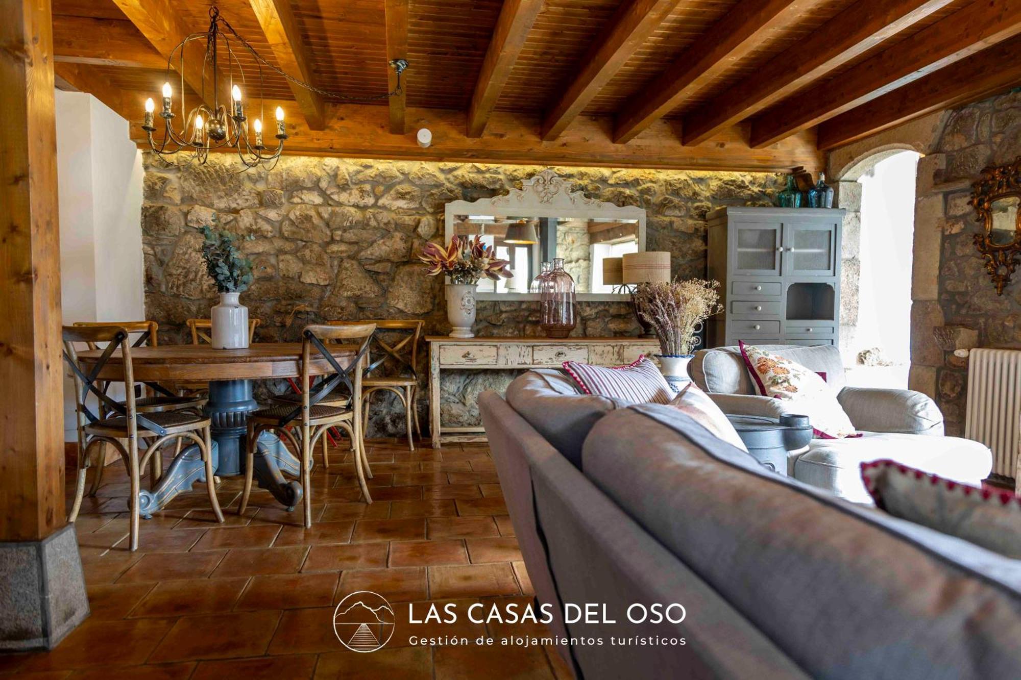 El Mirador De San Trocaya - Las Casas Del Oso Villamarcel Esterno foto